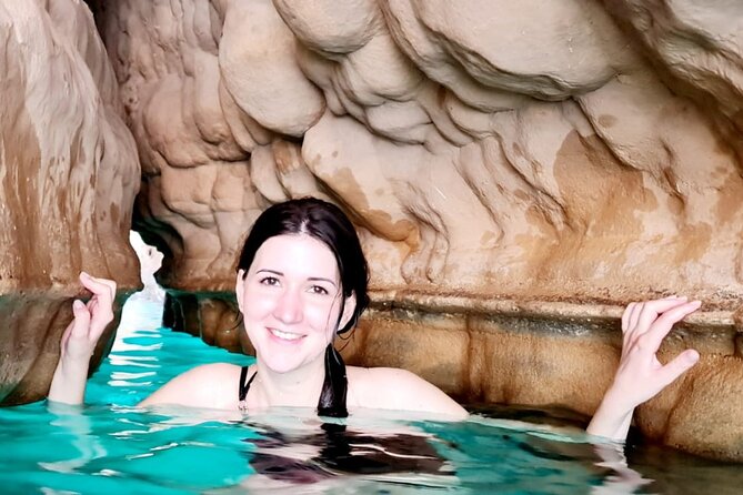 Private Full-Day Wadi Shab and Bimmah Sinkhole Tour - Swimming through the pools and cave