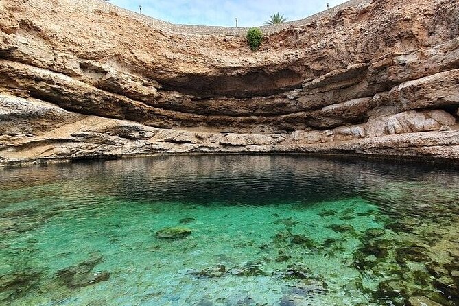 Private Full- Day Wadi Shab-Bimmah Sinkhole-Fins Beach Tour - Fins Beach for white sand and blue water