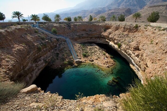 Private Full- Day Wadi Shab-Bimmah Sinkhole-Fins Beach Tour - What the private vehicle adds