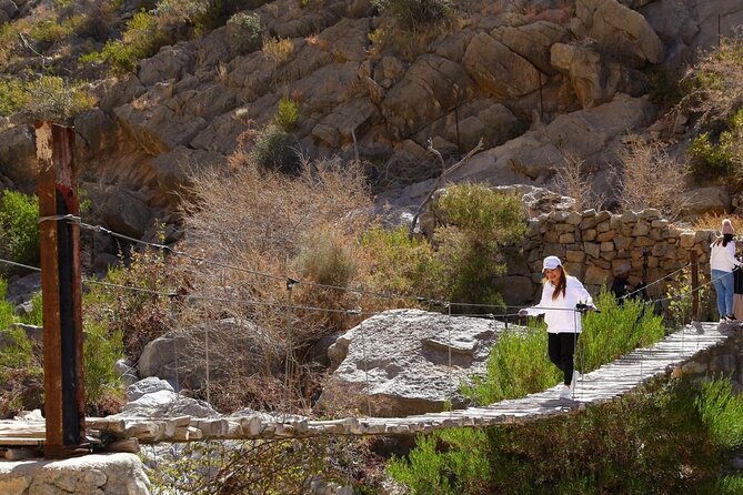 Private Tour to Jebel Akhdar Al Suwjara Village - Al Suwjara, where the old village sits below the road