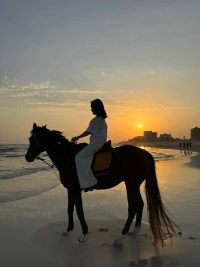 Horse Riding by the Beach