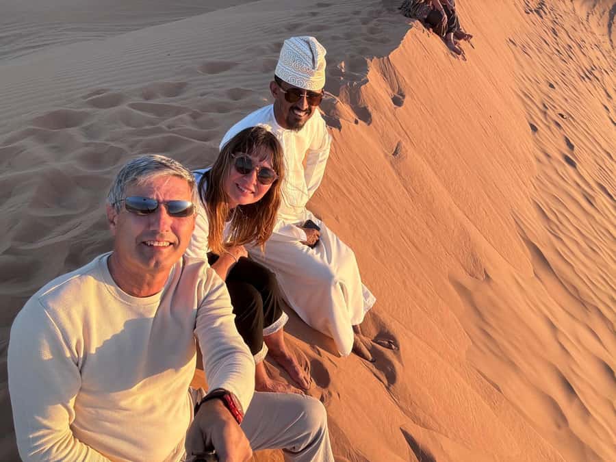 Salalah: Sunset Desert Safari - Rub Al Khali - Empty Quarter - Sunset on the red-gold dunes