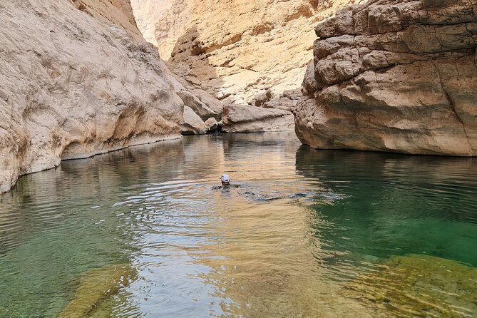 Wadi Al Arbeieen Sinkhole & Fins Beach Swim & Hike - Fins Beach is a simple, scenic finish