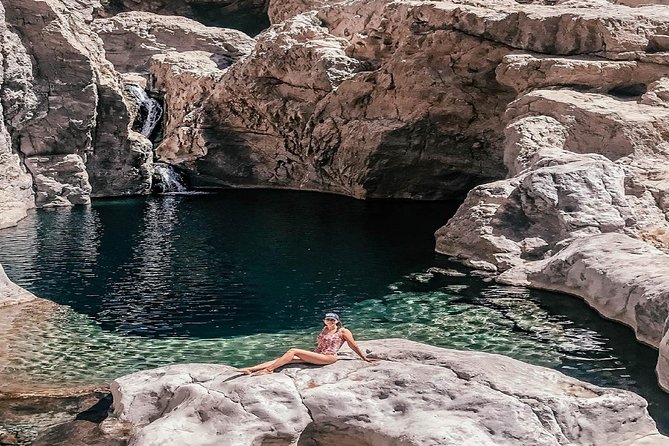 Wadi Shab full day tour - Fins Beach is a brief final coastal stop