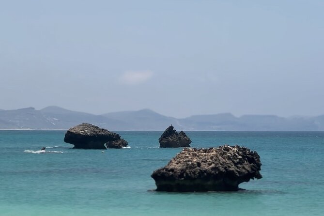 West Salalah Beaches and Blowholes - Fazayah takes the route off the main track